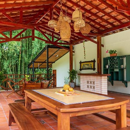 Agradable cabaña cafetera con jacuzzi a 12 min del centro de pereira Exterior foto